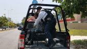 Arrestan a presunto asaltante escondido entre la maleza en Ciudad del Carmen