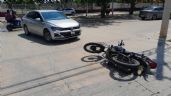 Jornada de motociclistas accidentados en Campeche; automovilistas, los responsables