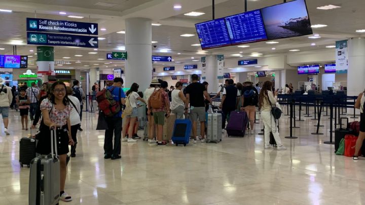 Aeropuerto de Cancún registra cuatro vuelos retrasados; dos a Estados Unidos: EN VIVO