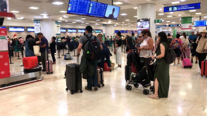 Aeropuerto de Cancún registra 530 operaciones aéreas: EN VIVO