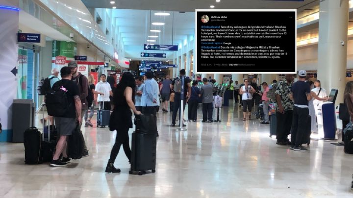 Tras 12 horas, turistas hindús son encontrados en Cancún
