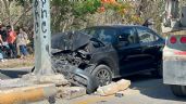 Aparatoso accidente en la carretera Campeche-Uayamón