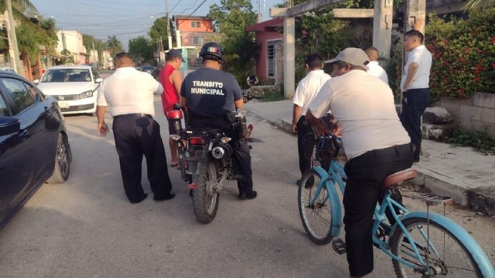 Detienen a hombre ebrio por presunto robo en Carrillo Puerto