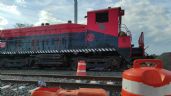 Tren Maya en Quintana Roo: Llega locomotora con material para la obra