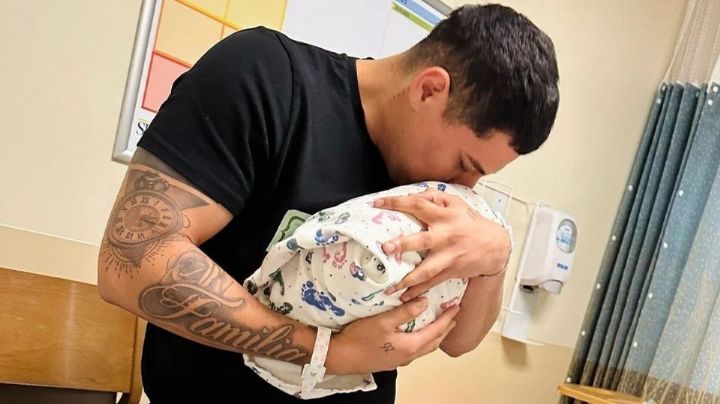 Eduin Caz anuncia en redes el nacimiento de su tercer hijo con Daisy Anahy