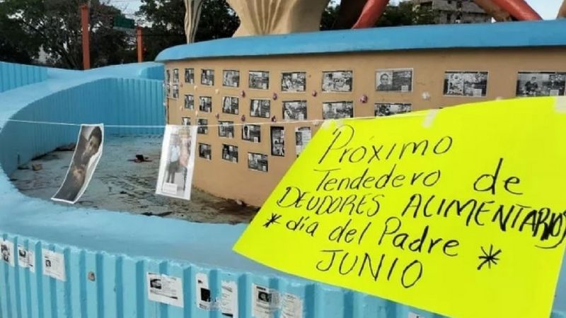 Feministas exponen cerca de 40 deudores alimentarios en todo Quintana Roo