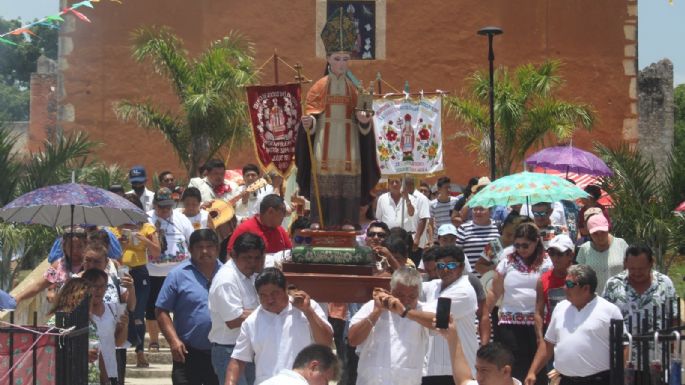 Así se vivió el festejo a San Buenaventura, patrono de Sinanché, Yucatán: FOTOS