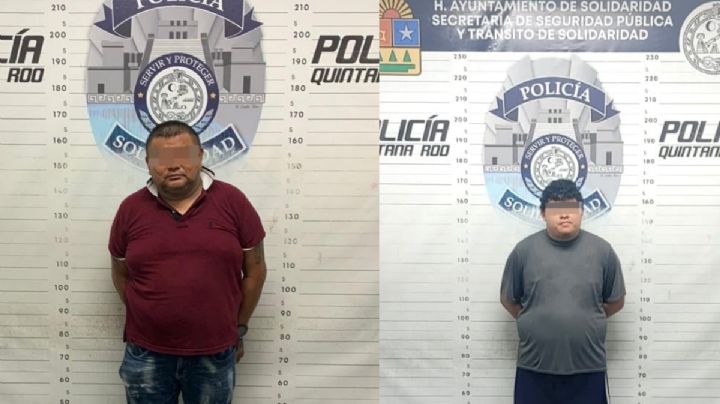 Detienen a dos hombres en Playa del Carmen por portar drogas