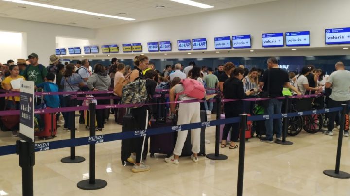 Aeroméxico retrasa casi dos horas el vuelo CDMX-Mérida