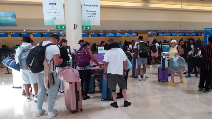 Aeropuerto de Cancún registra tres vuelos atrasados a Miami por el clima: EN VIVO
