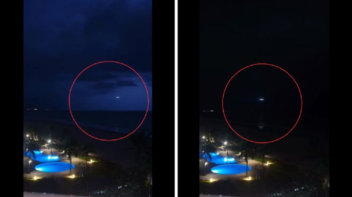 ¿OVNI o avión? Captan extraño objeto volador en el cielo de Nayarit