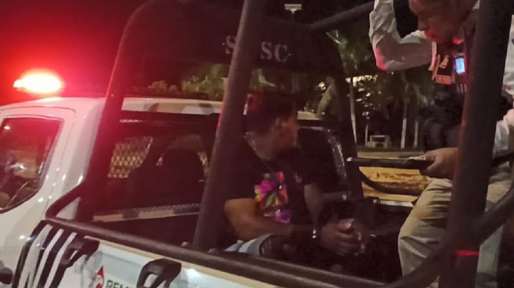 Campeche: Detienen a conductor por manejar ebrio y con una licencia falsa