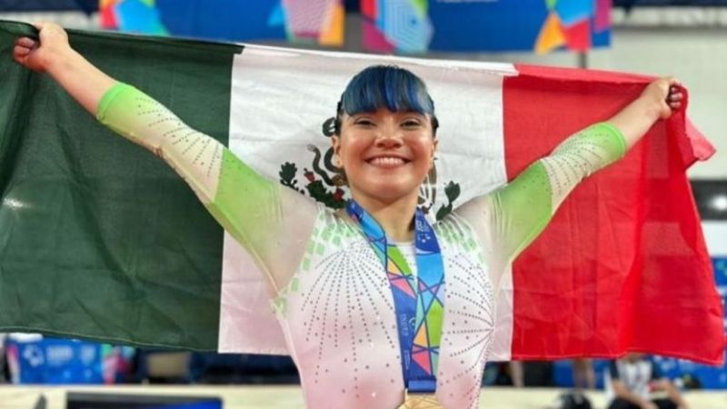 ¡Orgullo mexicano! Alexa Morena gana medalla de oro la Copa del Mundo de gimnasia en París