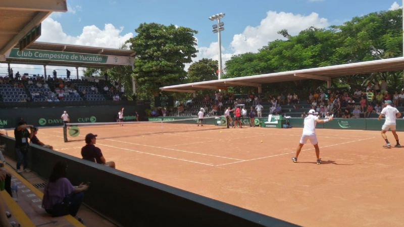 Arranca el segundo día de la Copa Davis en Mérida: EN VIVO