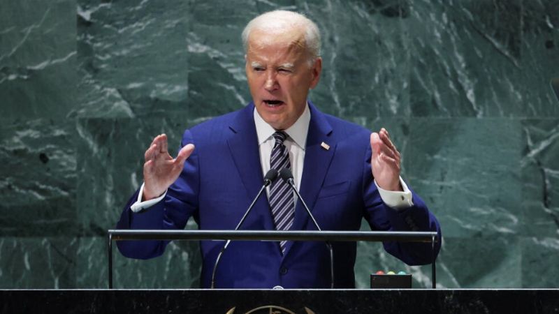 Biden asegura ante la ONU que 'ningún país estará seguro si Ucrania pierde la guerra'