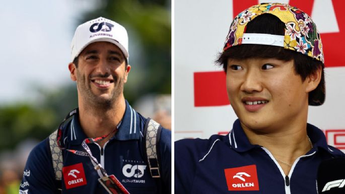 Ricciardo y Tsunoda, la apuesta de Alpha Tauri para la Fórmula 1 en 2024
