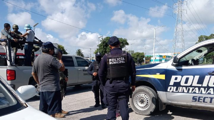 Hombres protagonizan enfrentamiento armado en Cancún