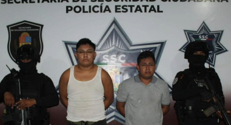 ¡Golpe de suerte! Detienen a dos presuntos extorsionadores en Cancún