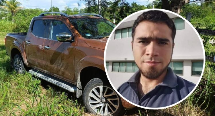 Hallan camioneta de Alex, joven que habría sido secuestrado en Champotón
