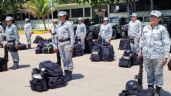 Campeche: Elementos de la Guardia Nacional piden terminar con la violencia contra la mujer