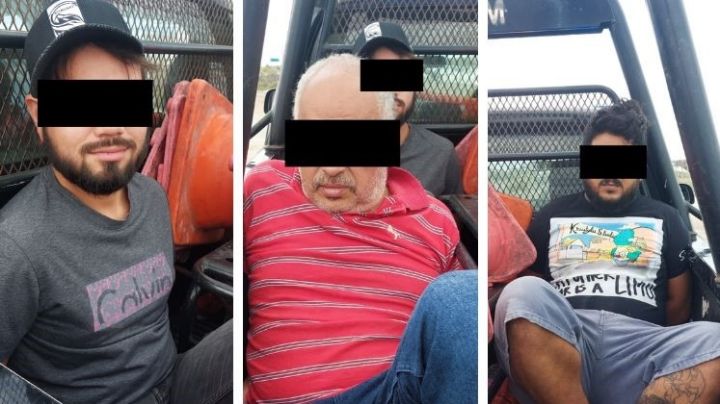 Detienen a tres hombres por presunta posesión de droga en Sabancuy, Campeche