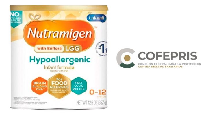 Cofepris retira Nutramigen, fórmula para recién nacidos y bebés, por contaminación bacteriana