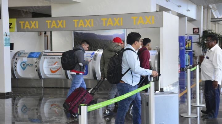 Taxis del Aeropuerto de Campeche incrementan tarifa de servicios