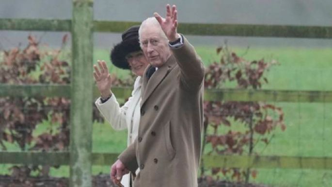 Rey Carlos III hace su primera aparición pública luego de ser diagnosticado con cáncer
