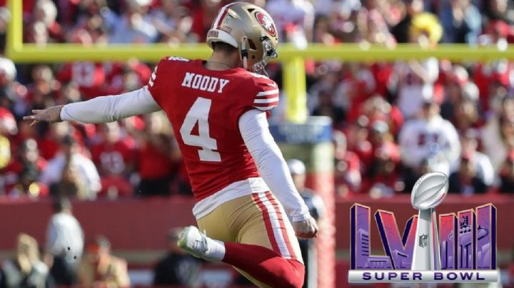 Jake Moody, de San Francisco 49ers, concreta gol de campo histórico en el Super Bowl LVIII: VIDEO