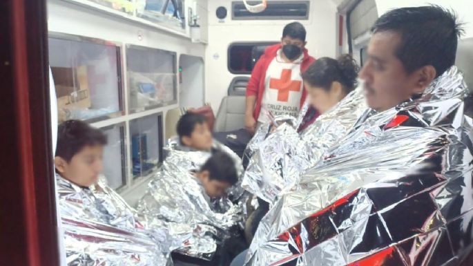Personal de Migración rescata en el Río Bravo a 11 migrantes centroamericanos