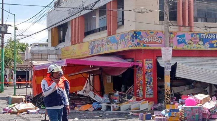 Taquería explota en la alcaldía Iztapalapa de CDMX: VIDEO