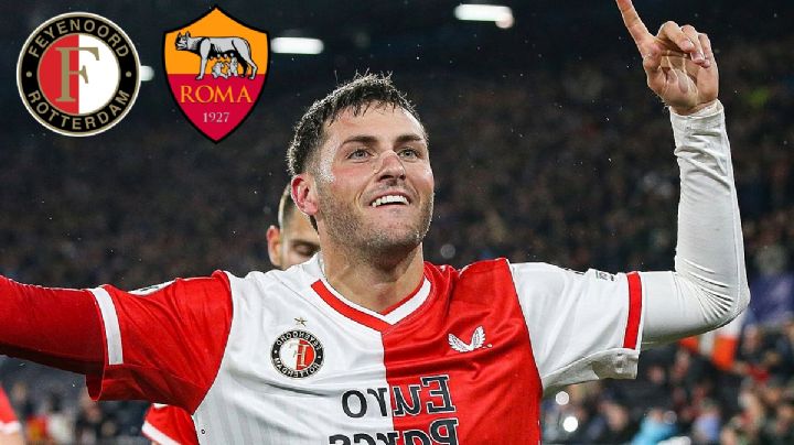 Feyenoord vs Roma: A qué hora y dónde ver a Santiago Giménez en la Europa League