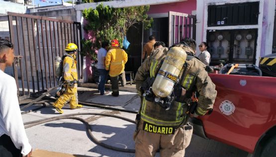 Veladora provoca incendio de una casa en Ciudad del Carmen