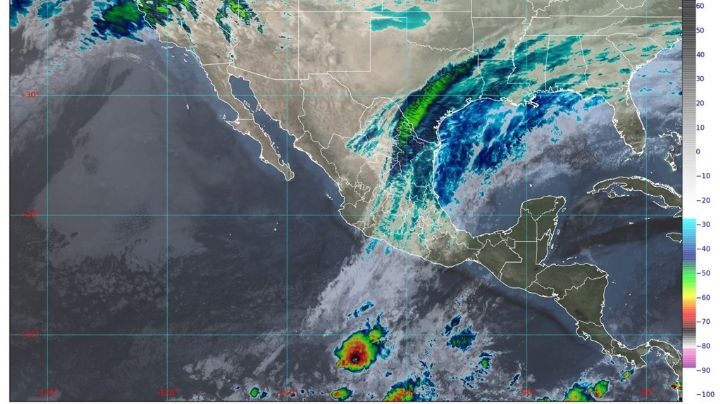 Pronostican lluvias intensas y muy fuertes en nueve entidades de México