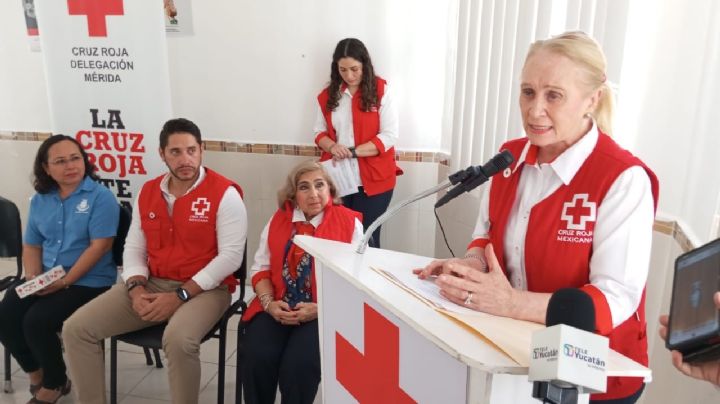 Cruz Roja Yucatán espera recaudar 3 mdp en su colecta anual