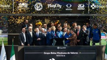 Club América, primer equipo del país en cotizar en la Bolsa Mexicana de Valores