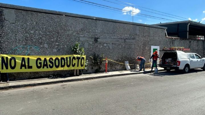 Empresa Engie violó la restricción del gasoducto; vecinos de Mérida confrontaron a empleados