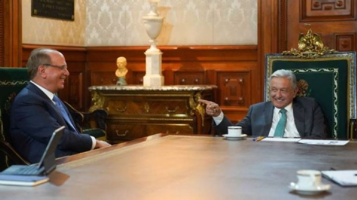 En reunión con Larry Fink, el Presidente de México destacó la importancia de combatir el fentanilo