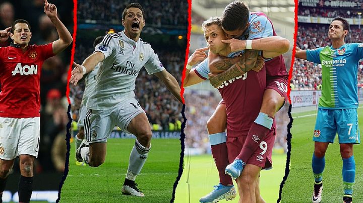 Estos son los mejores goles de Javier 'Chicharito' Hernández en Europa: Video