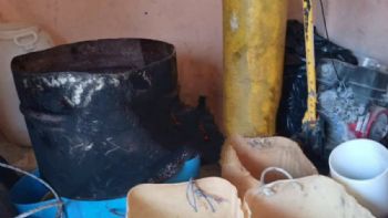 Conapesca desmantela dos 'sancochaderos' de pepino de mar en Dzilam de Bravo