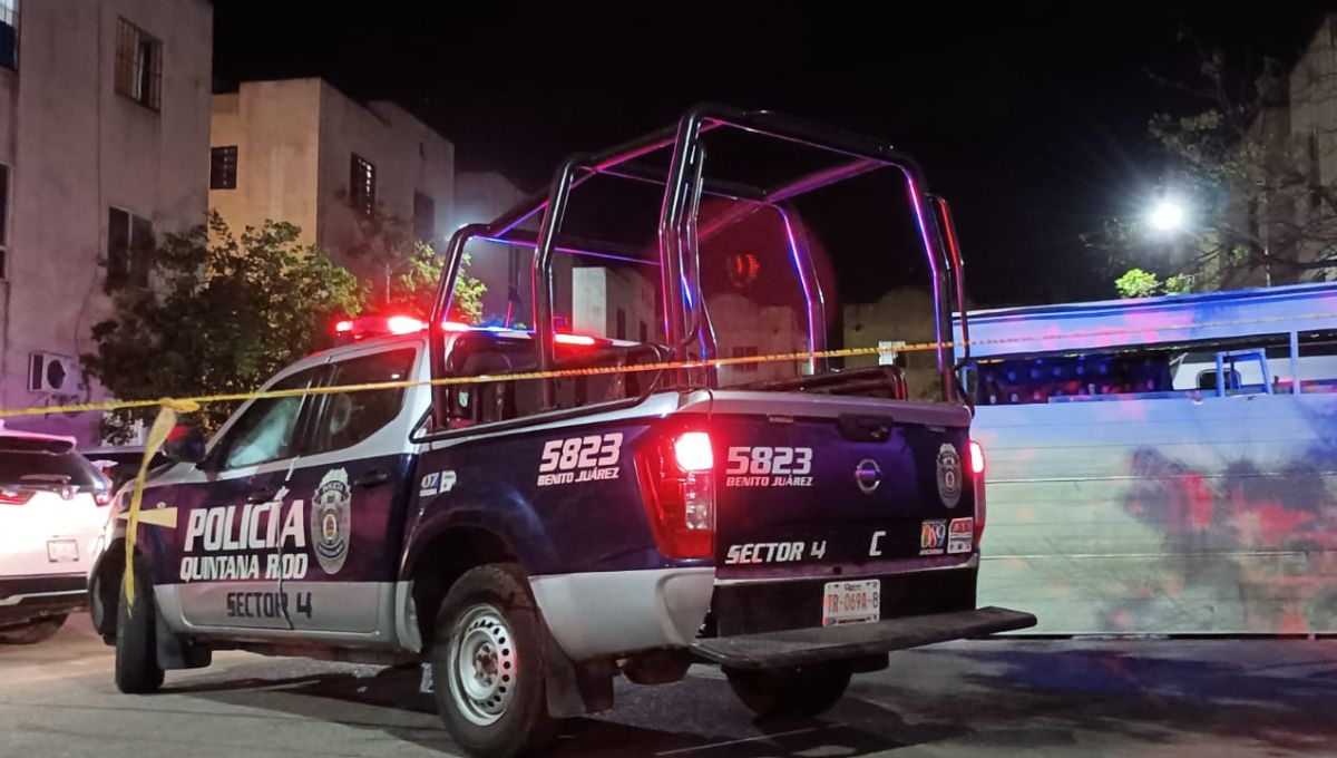 La policía de Cancún realiza operativos a lo largo de la ciudad