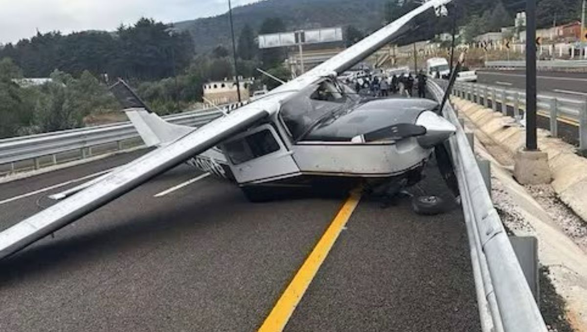 Según informes preliminares, el incidente fue provocado por una falla en uno de los motores