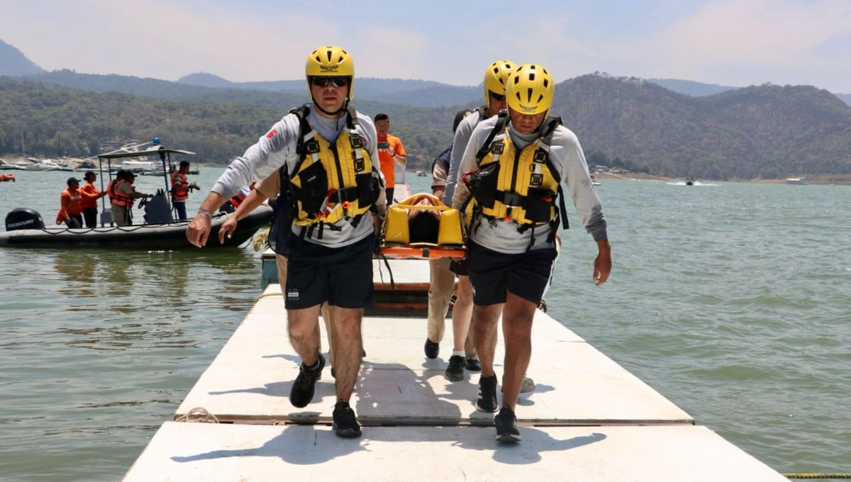 El ejercicio tuvo como objetivo demostrar el alto nivel de adiestramiento del personal naval