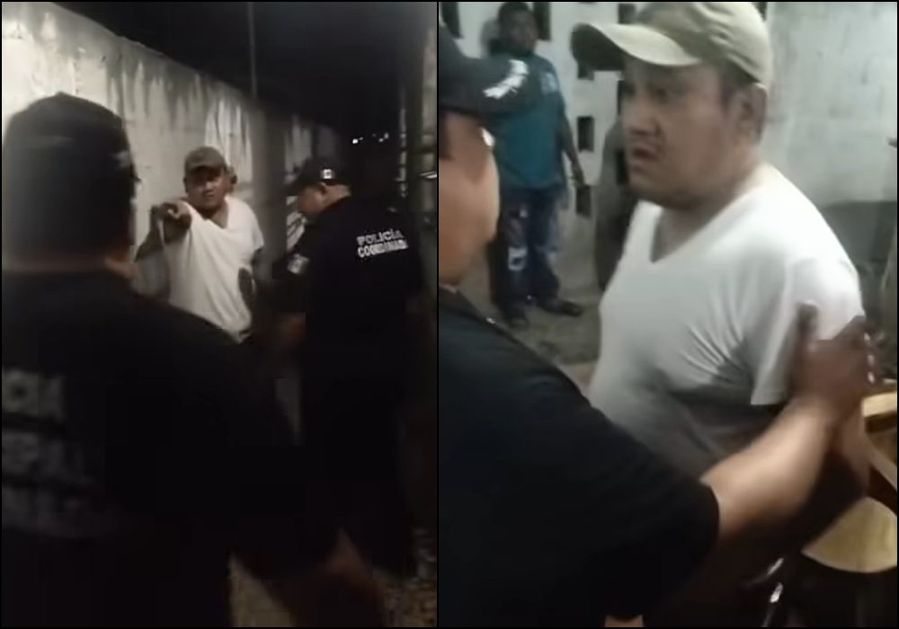 El Director de la Policía Municipal habría golpeado a una mujer además de que causó destrozos