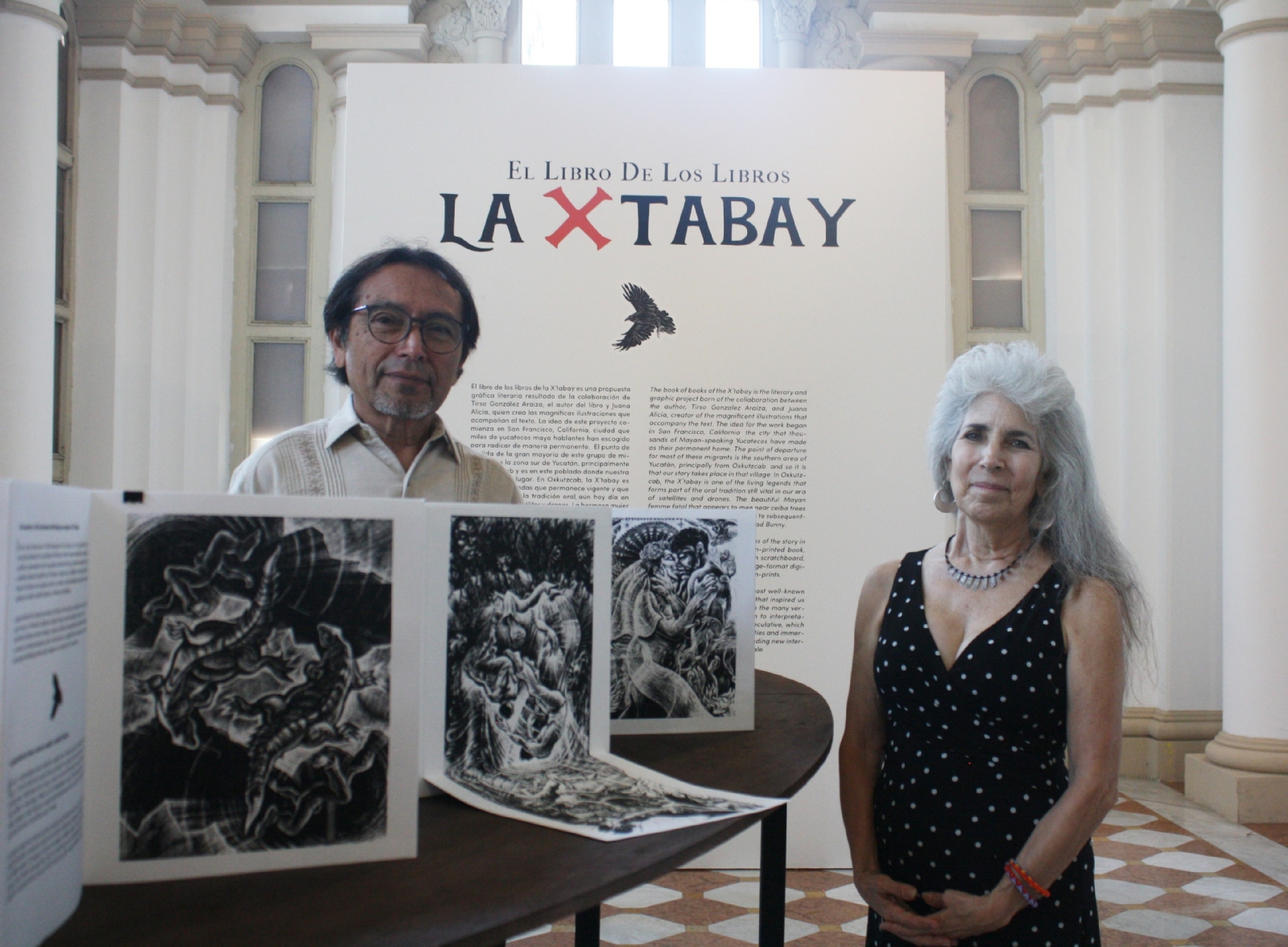 El escritor Tirso Araiza y la artista Juana Alicia tendrán un conversatorio el jueves sobre El Libro de los Libros de la X’tabay